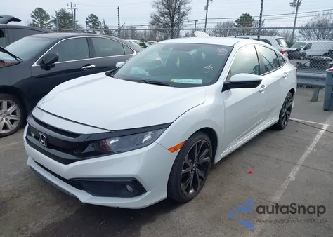 2021 Honda Civic Sport from USA, damaged, VIN 2HGFC2F85MH548055